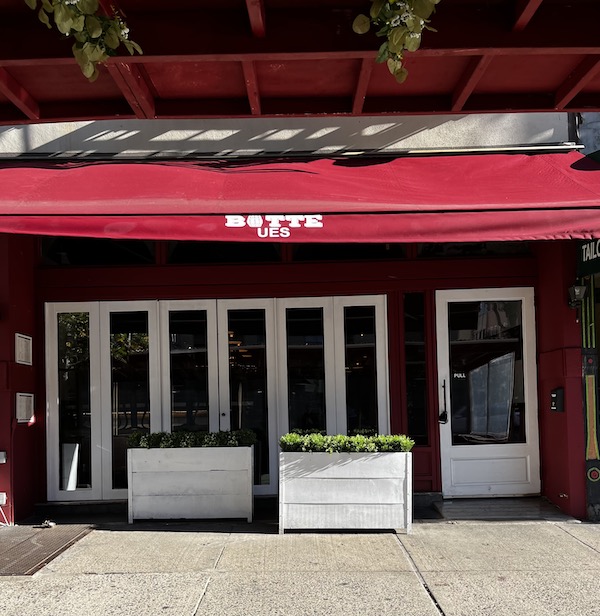 Italian Restaurant Botte Opens Location On First Avenue East Side Feed   Botte UES 