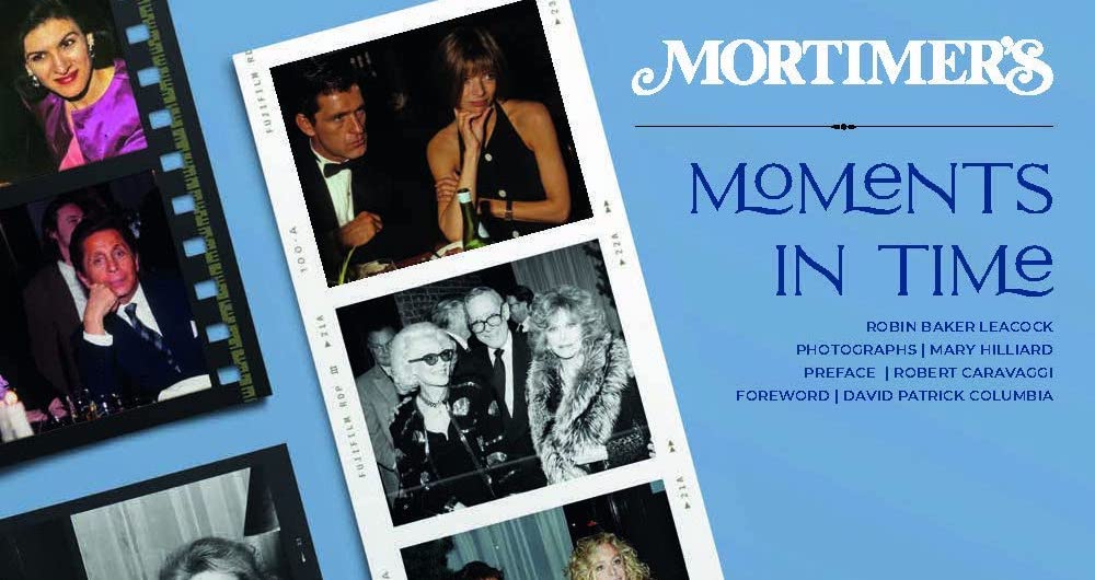 New Book Takes us Inside Mortimer's, A Celebrity Hangout of a Bygone ...