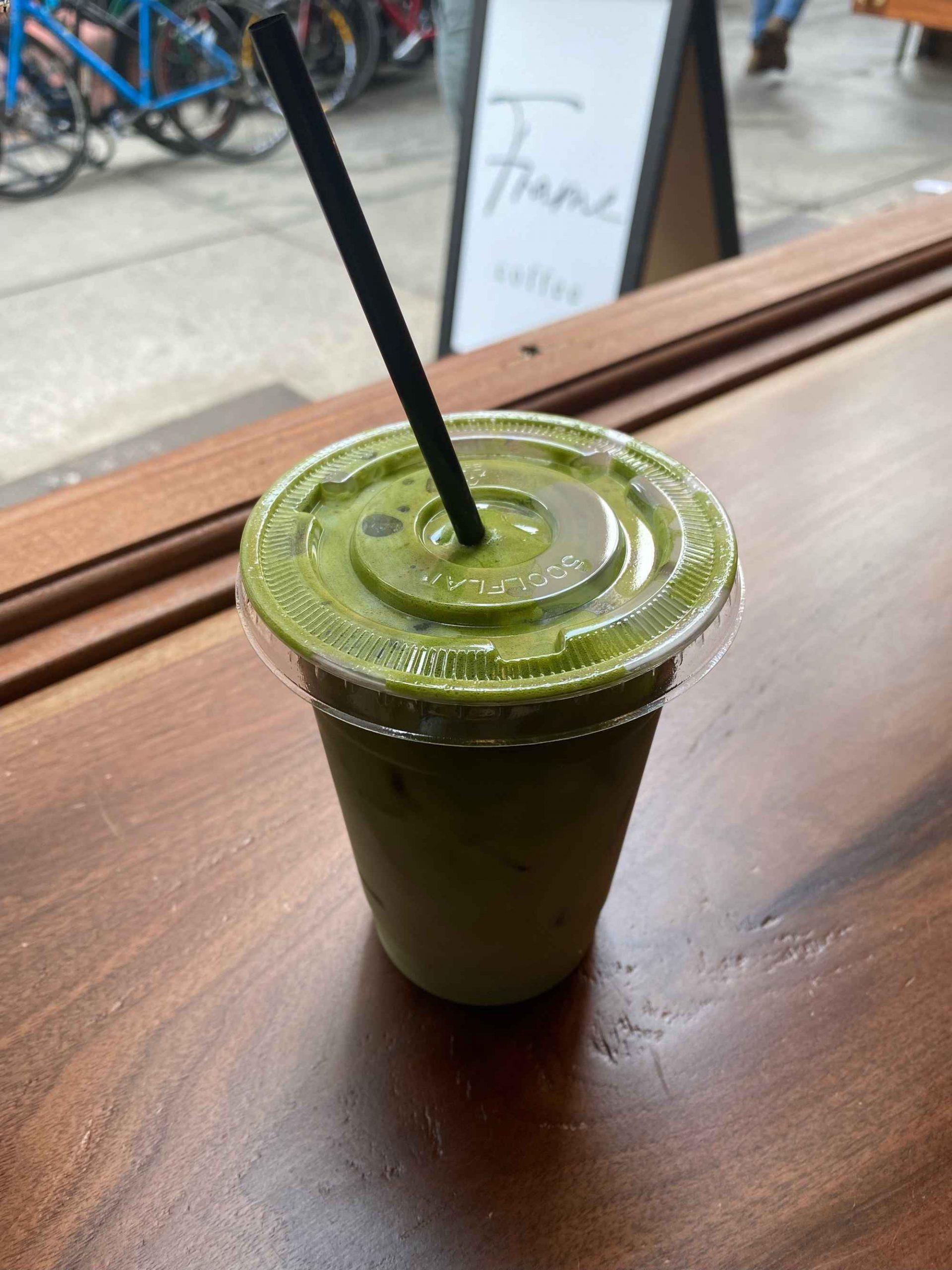 Frame Upper East Side matcha