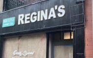 UES Signage Up for Regina’s Grocery, an Italian Sandwich Shop