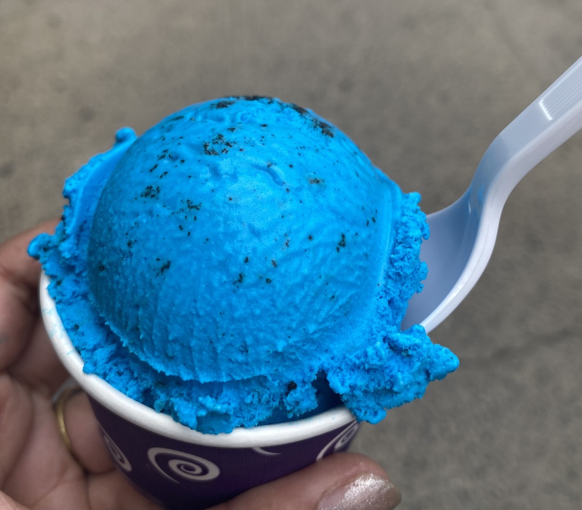 cookie monster ice cream