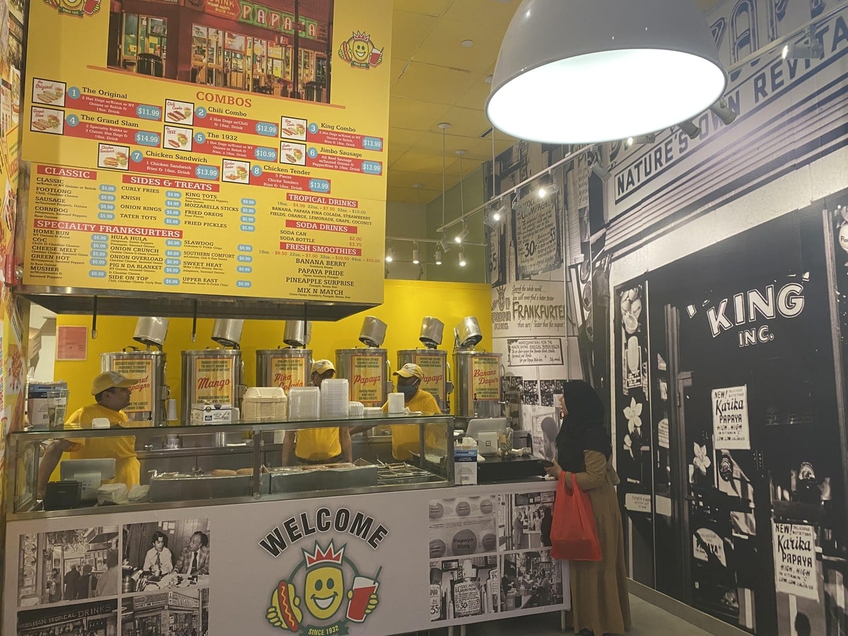 new papaya king location