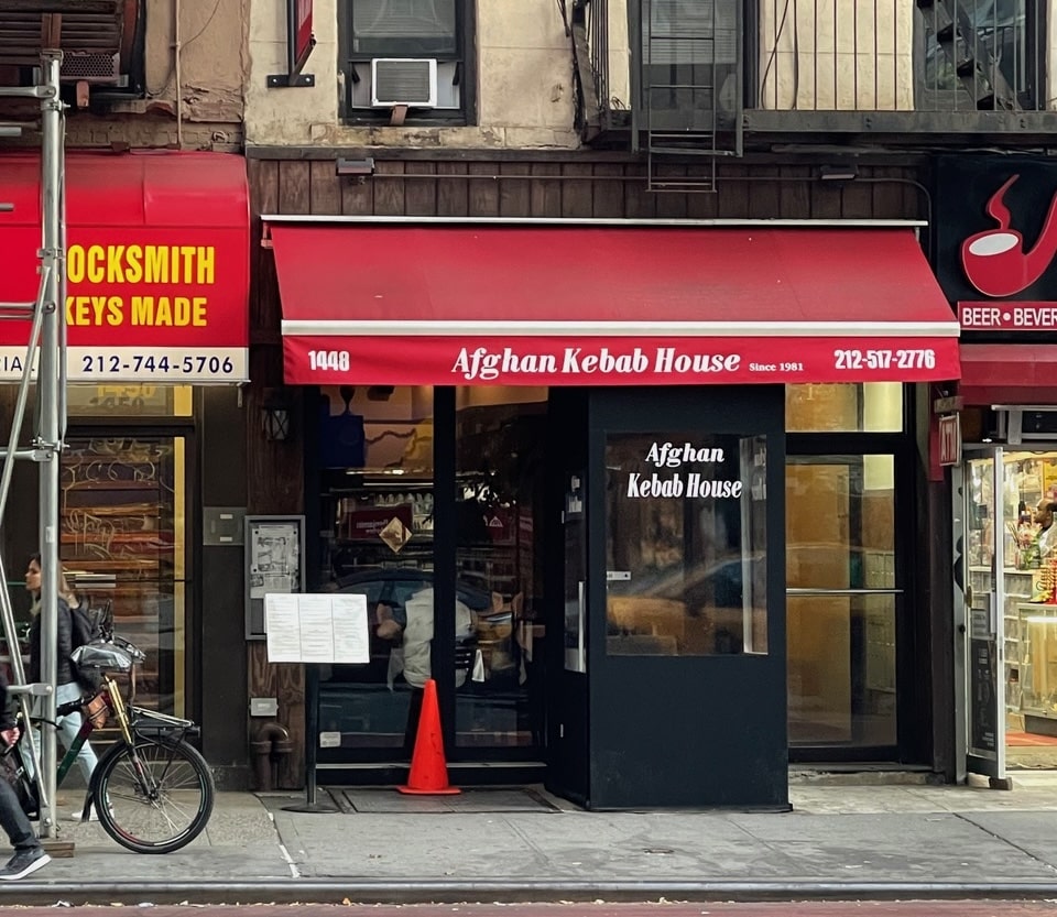 Afghan Kebab House 1448 First Avenue