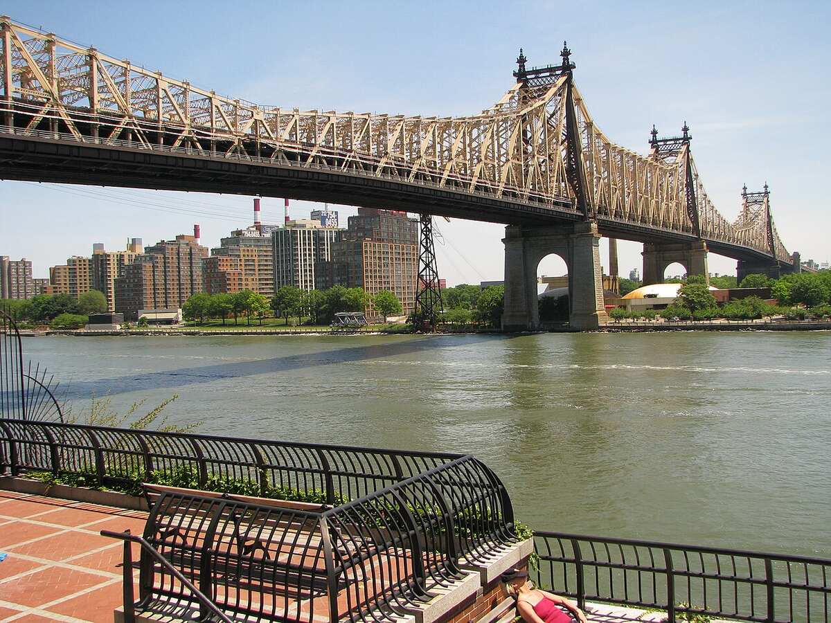 queensboro bridge new cycling pedestrian paths
