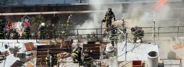 Fire Injures Three Firefighters, Damages Penthouses at East 95th Street Building