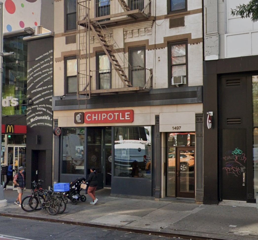 chipotle 1497 third avenue