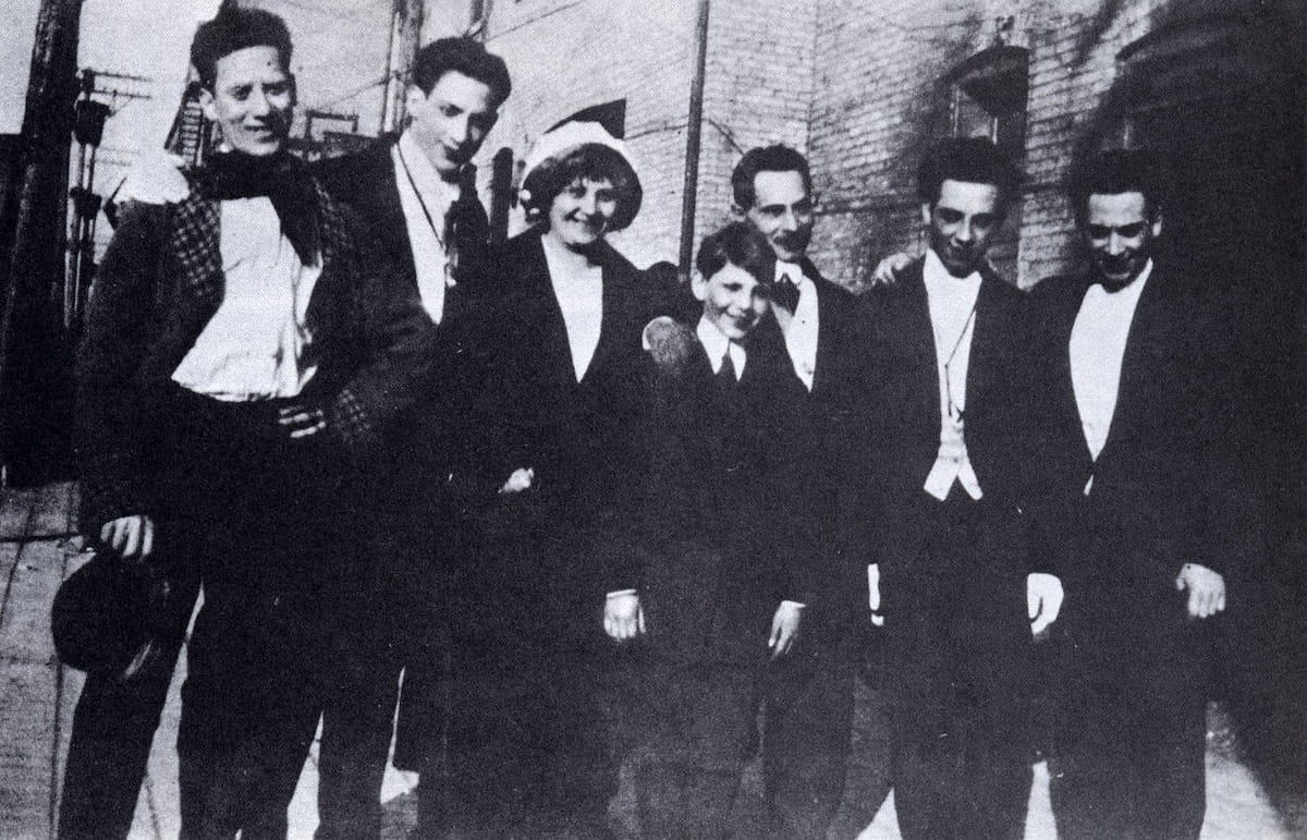 marx brothers family picture