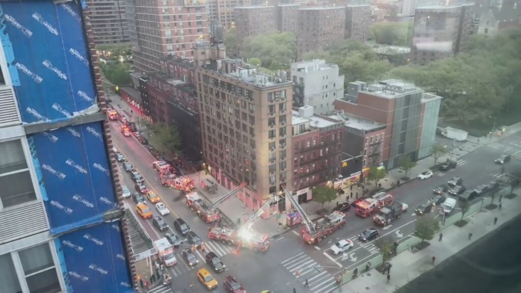 Fire at Upper East Side Apartment Building Injures Two EMS Workers ...