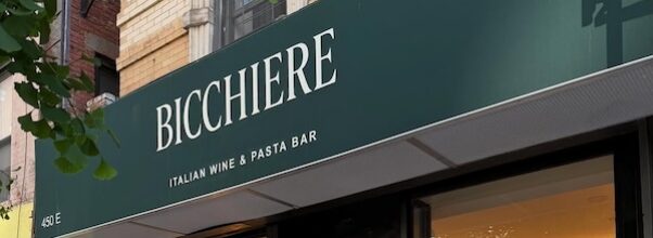 Bicchiere, a New Italian Wine and Pasta Bar, Opens Tonight on East 81st Street