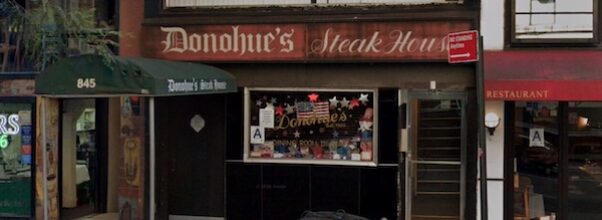 As Donohue’s Steak House Closes This Week, Its Owner Is Working the Bar Alone — and Wants No Goodbye Party