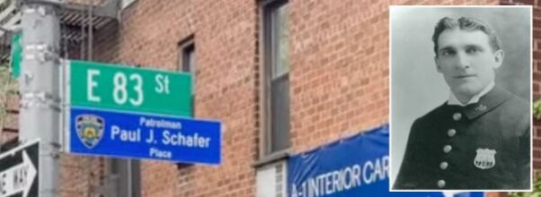 Upper East Side Street Corner Co-Named for NYPD Officer Killed in 1930