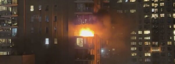 Two Firefighters Hurt Battling Sunday Night High-Rise Fire on the UES